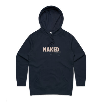 Naked Challenge Ladies Hoodie  Thumbnail